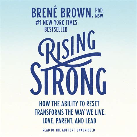 brene brown rising strong process